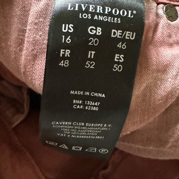 Nice + Zoe Liverpool Maureen color jeans - Picture 8 of 14